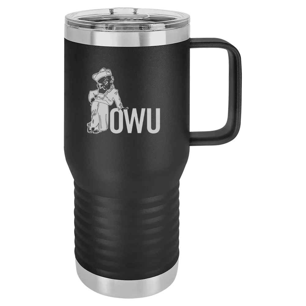 Ohio Wesleyan University Polar Camel 20 oz. Travel Mug with Slider Lid