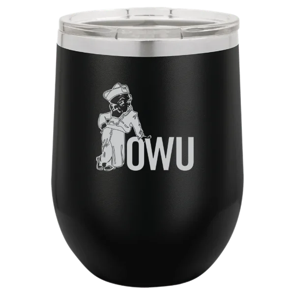 Ohio Wesleyan University Polar Camel 12 oz. Stemless Wine Tumbler