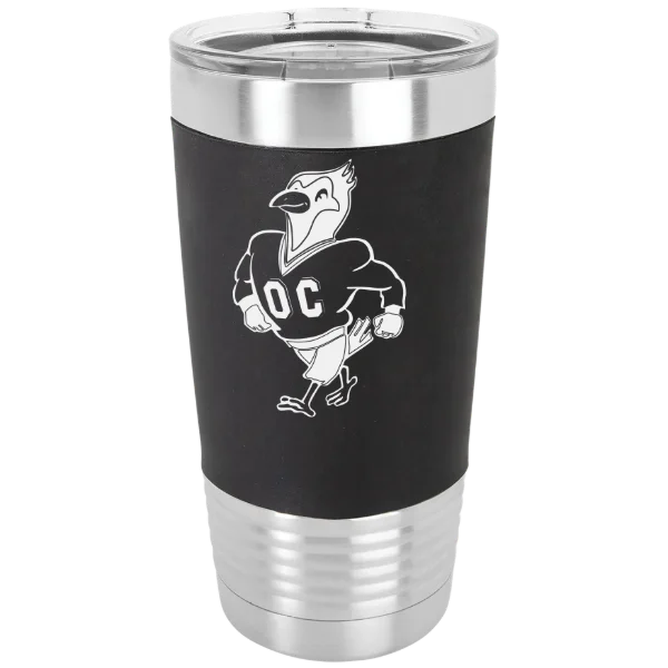 Otterbein University Polar Camel 20 oz. Silicone Grip Tumbler with Standard Lid