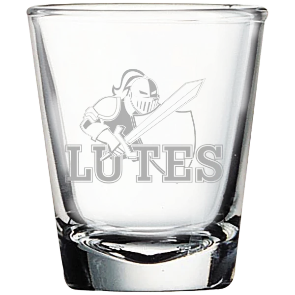 Pacific Lutheran University Polar Camel 1.7 oz. Shot Glass