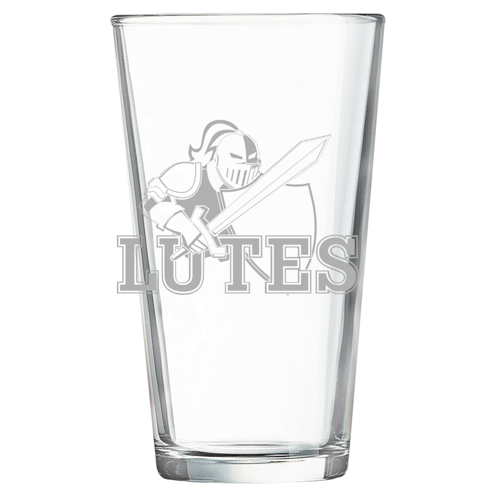 Pacific Lutheran University Polar Camel 16 oz. Pint Mixing Glass