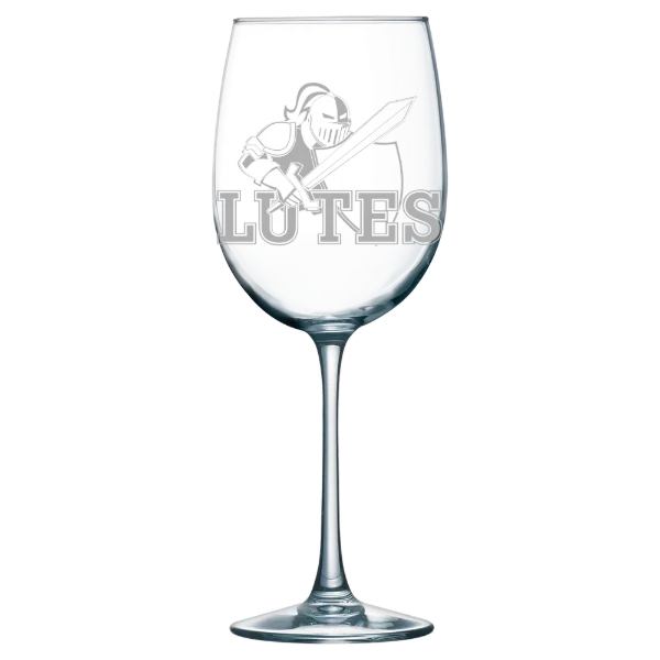 Pacific Lutheran University Polar Camel 19 oz. Wine Glass