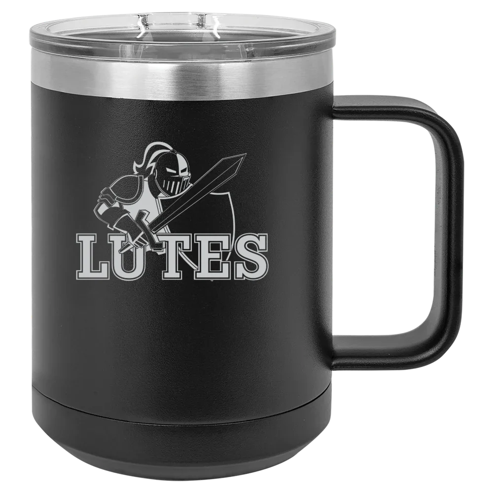 Pacific Lutheran University Polar Camel 15 oz. Mug with Slider Lid