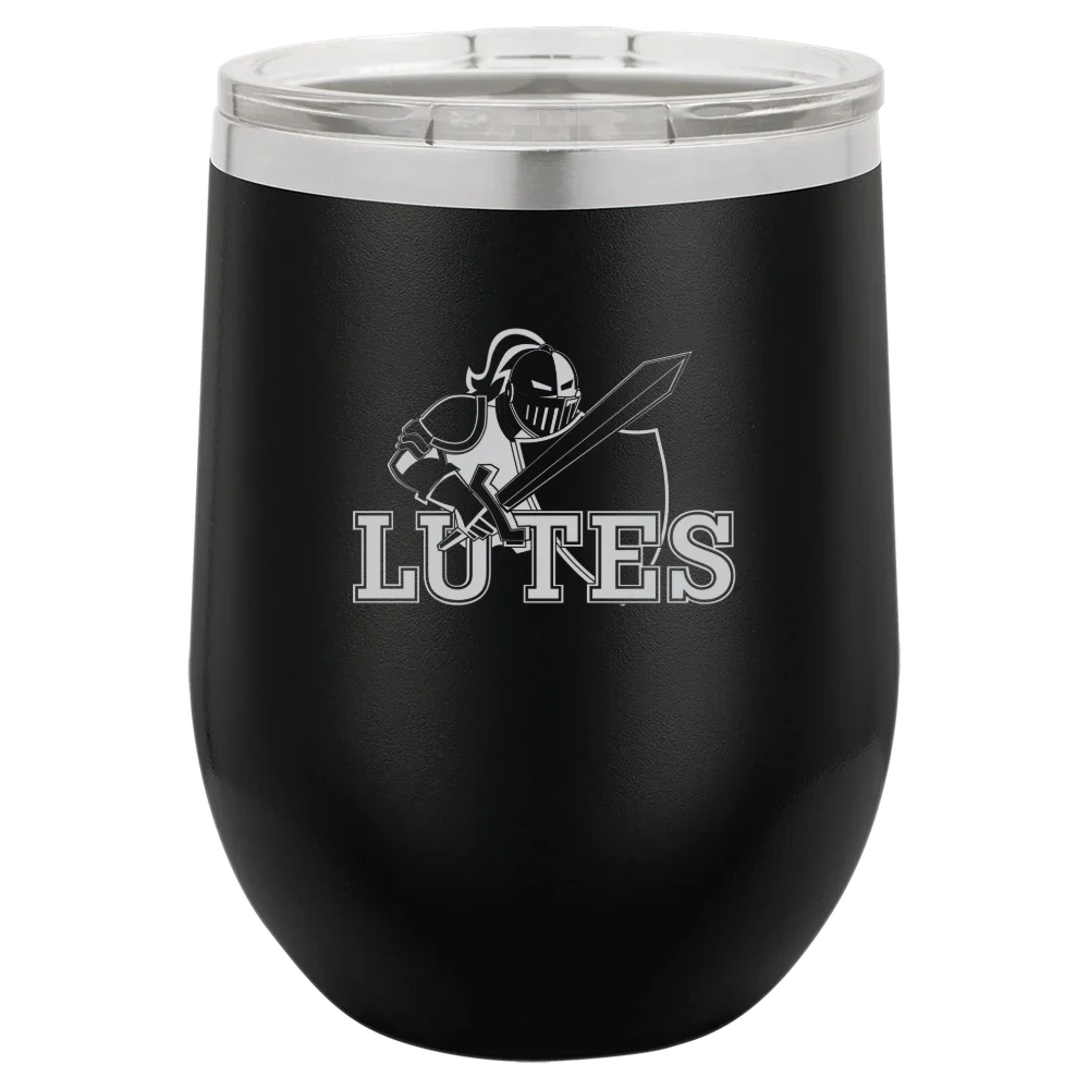 Pacific Lutheran University Polar Camel 12 oz. Stemless Wine Tumbler