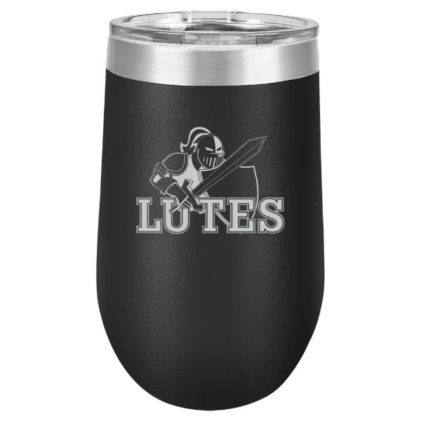 Pacific Lutheran University Polar Camel 16 oz. Stemless Wine Tumbler