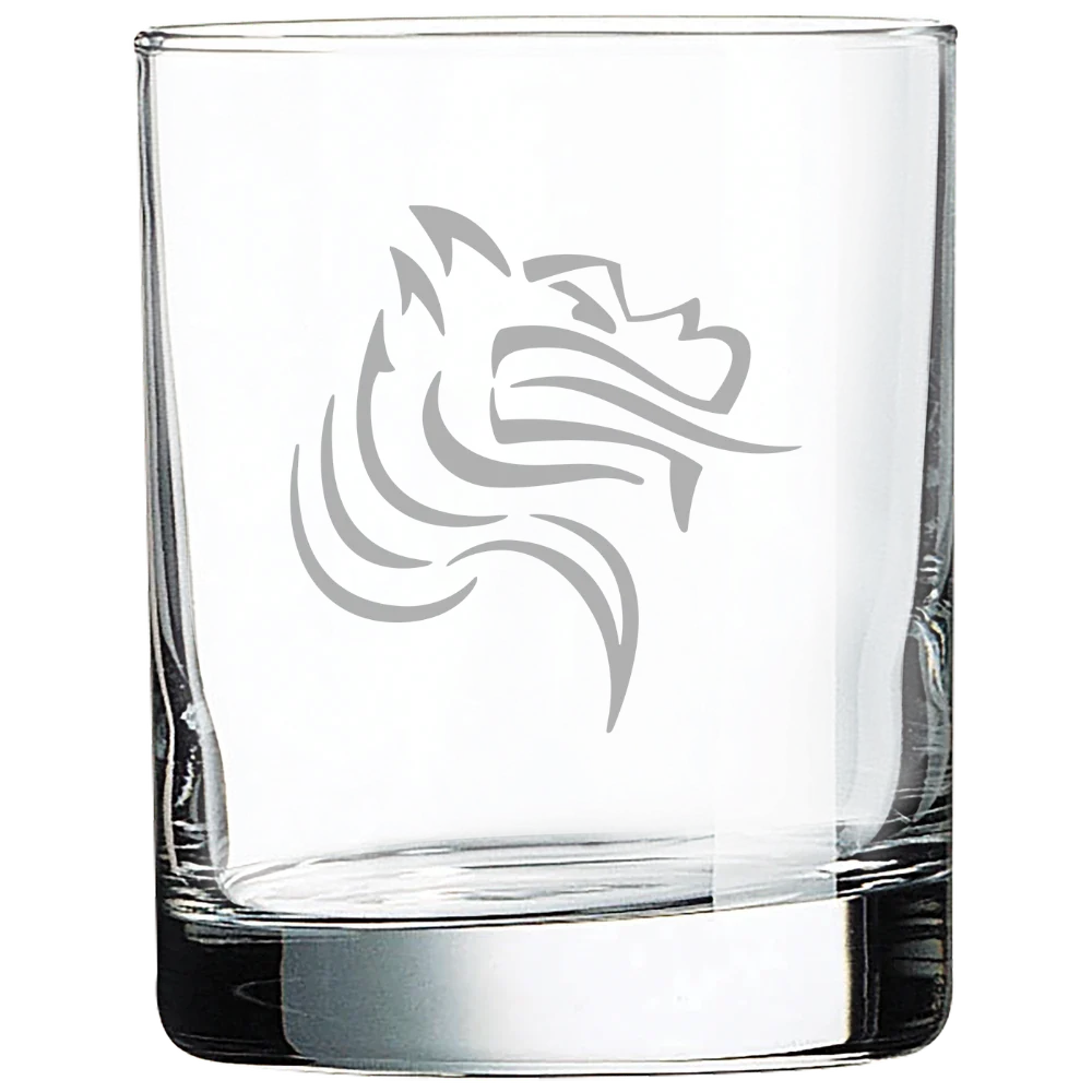 Pacific University (Oregon) Polar Camel 10 1/2 oz. On The Rocks Glass