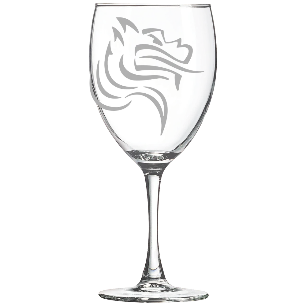 Pacific University (Oregon) Polar Camel 10 1/2 oz. Wine Glass