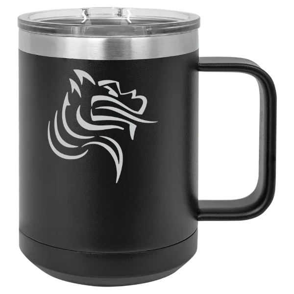 Pacific University (Oregon) Polar Camel 15 oz. Mug with Slider Lid