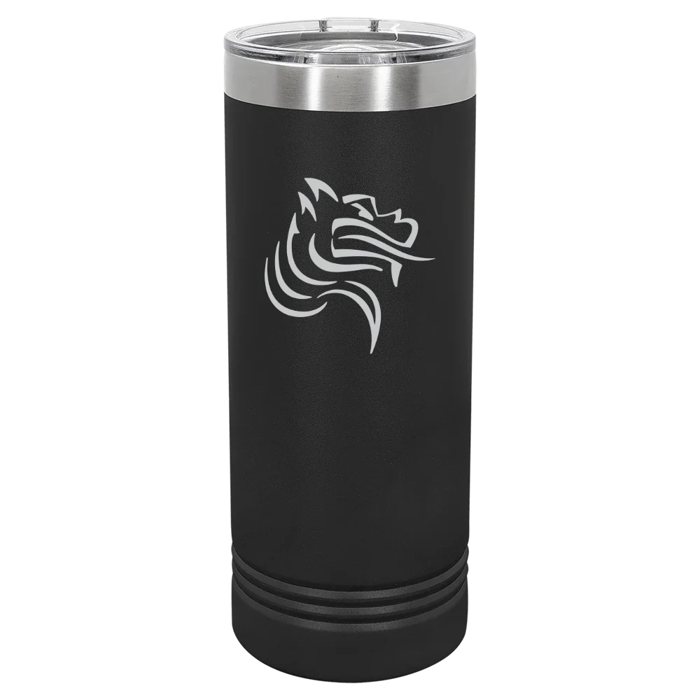 Pacific University (Oregon) Polar Camel 22 oz. Skinny Tumbler with Slider Lid