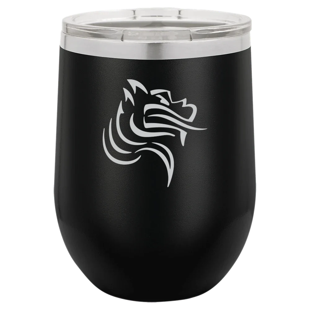 Pacific University (Oregon) Polar Camel 12 oz. Stemless Wine Tumbler