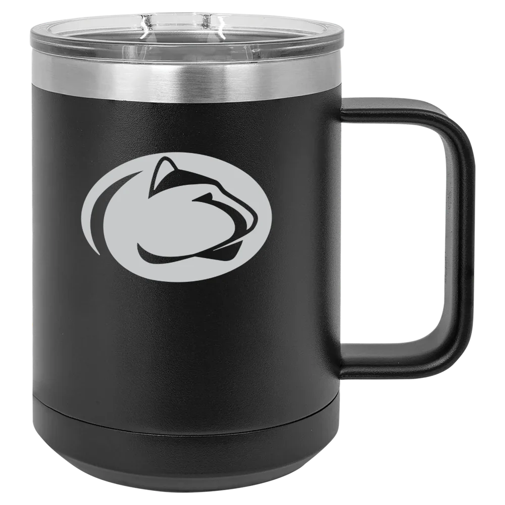 Penn State Berks College Polar Camel 15 oz. Mug with Slider Lid