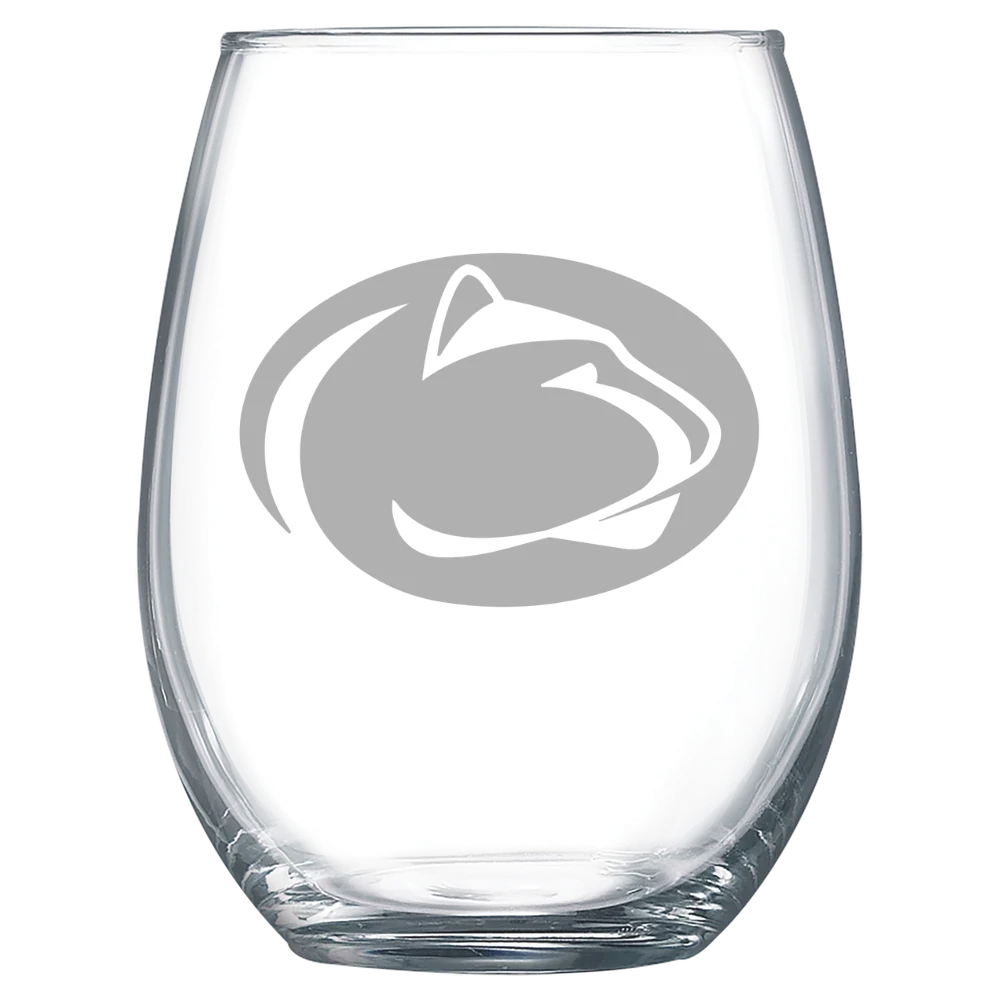 Penn State University, Abington Polar Camel 15 oz. Stemless Wine Glass