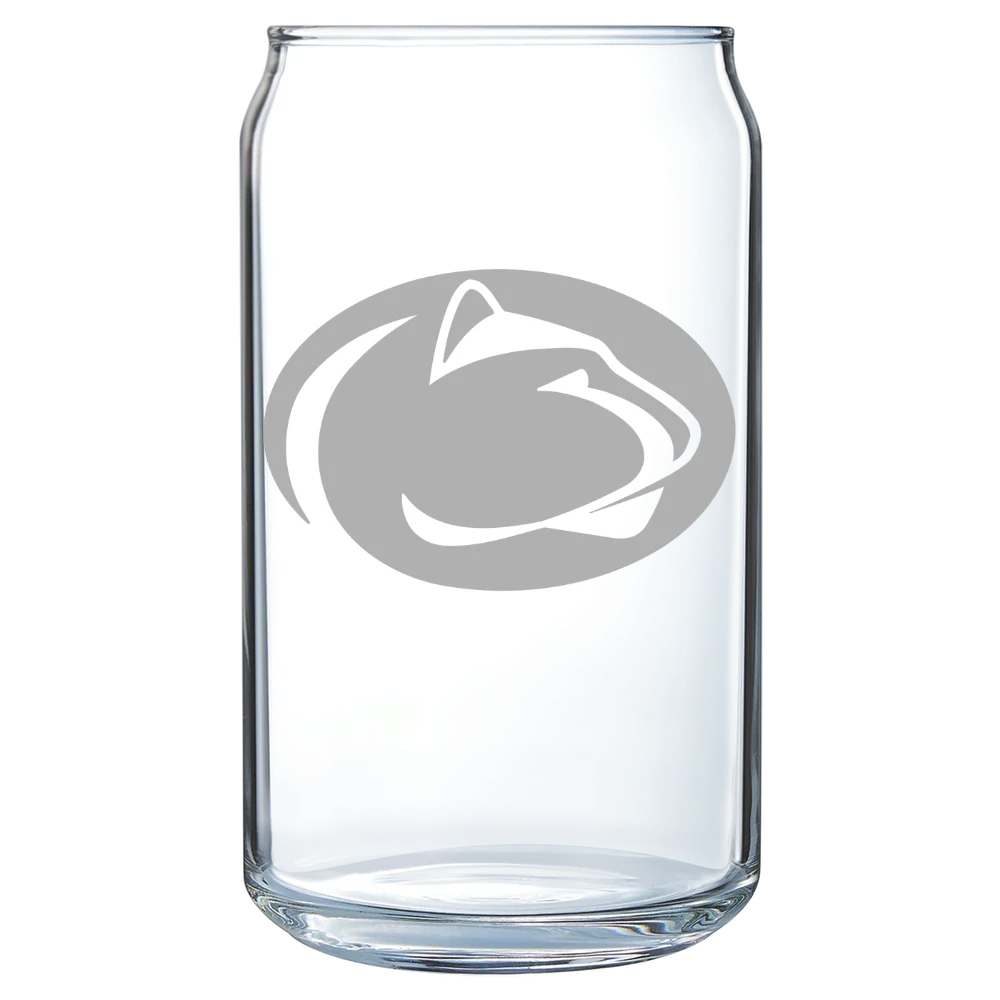 Penn State University, Abington Polar Camel 16 oz. Can Glass
