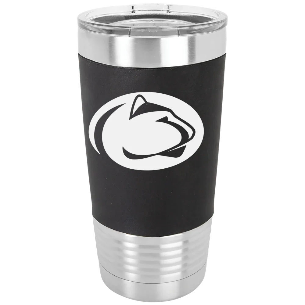 Penn State University, Abington Polar Camel 20 oz. Silicone Grip Tumbler with Standard Lid