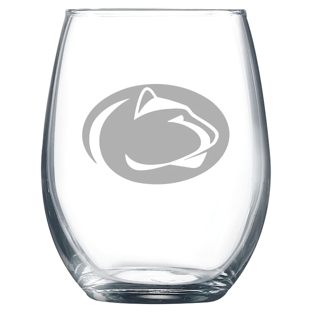 Penn State University, Altoona Polar Camel 9 oz. Stemless Wine Glass
