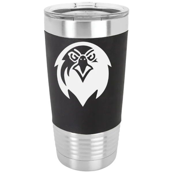 Pfeiffer University Polar Camel 20 oz. Silicone Grip Tumbler with Standard Lid