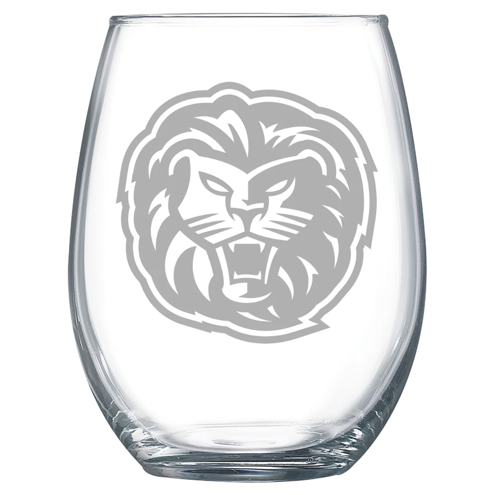 Piedmont University Polar Camel 15 oz. Stemless Wine Glass