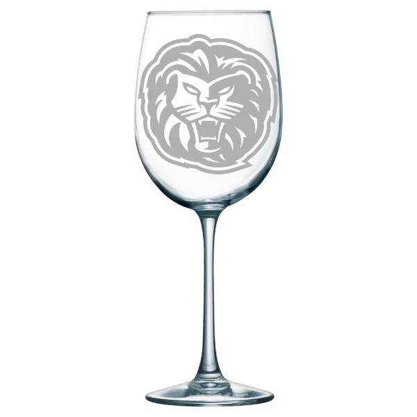 Piedmont University Polar Camel 19 oz. Wine Glass