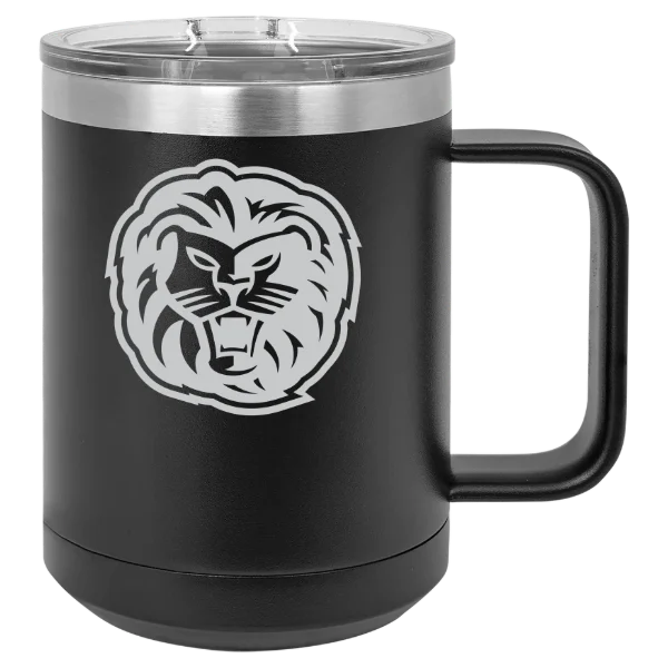Piedmont University Polar Camel 15 oz. Mug with Slider Lid