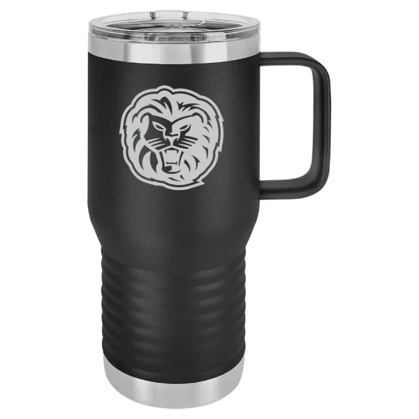 Piedmont University Polar Camel 20 oz. Travel Mug with Slider Lid