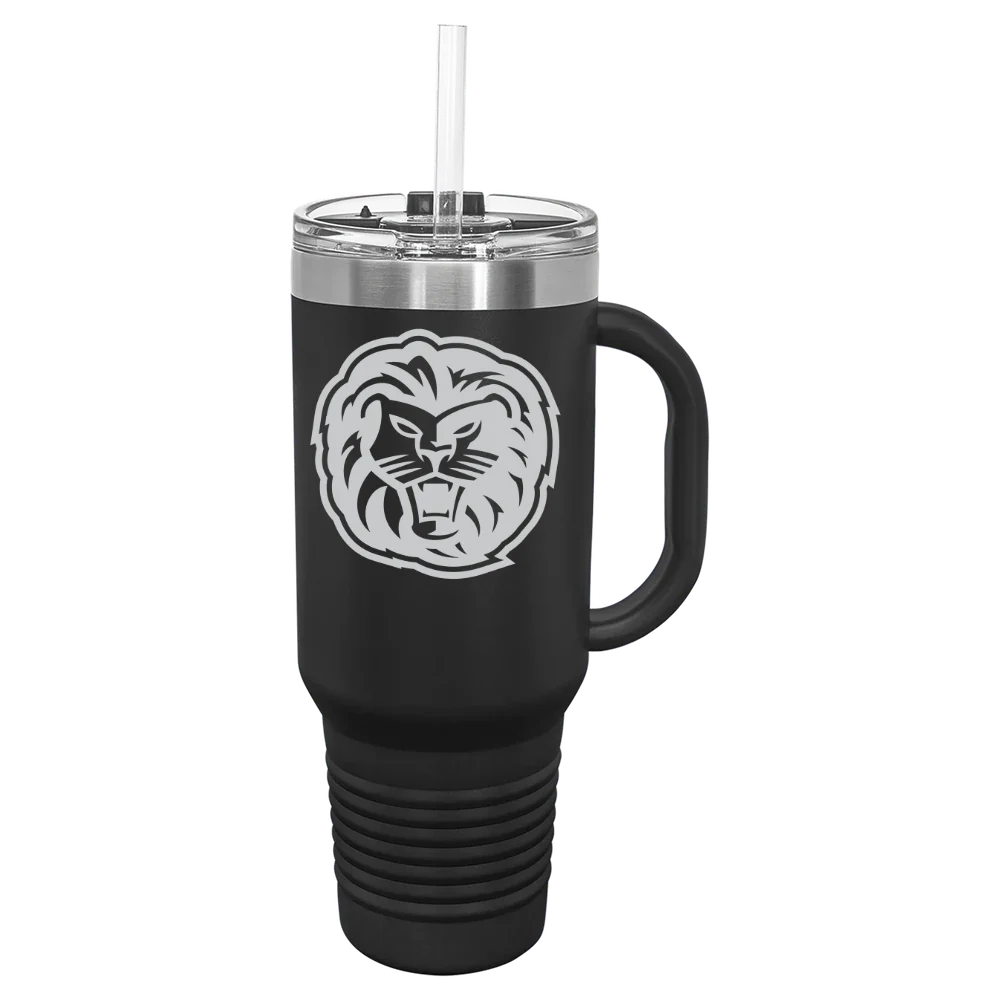 Piedmont University Polar Camel 40 oz. Travel Mug with Snap Lid & Straw