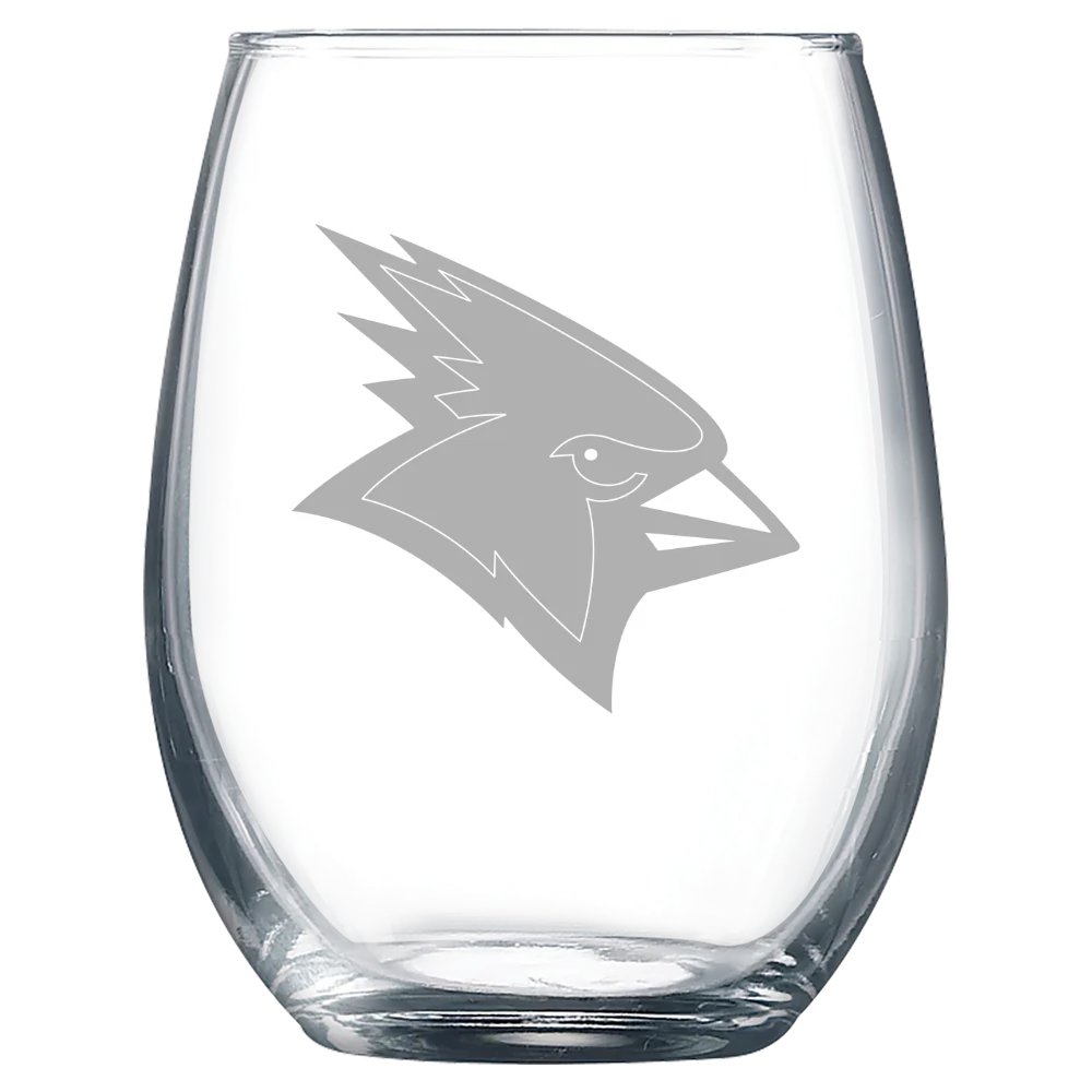 Plattsburgh State University of New York Polar Camel 9 oz. Stemless Wine Glass