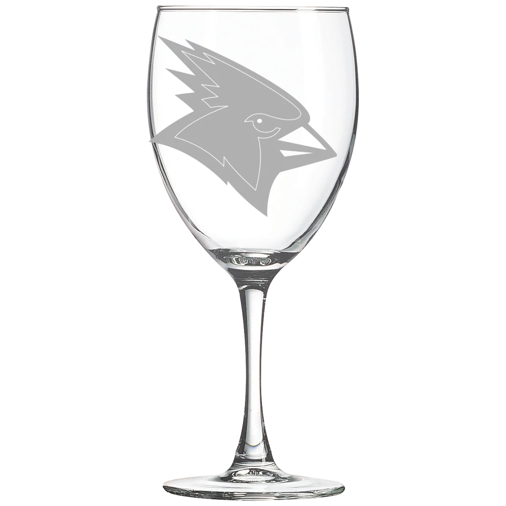 Plattsburgh State University of New York Polar Camel 10 1/2 oz. Wine Glass