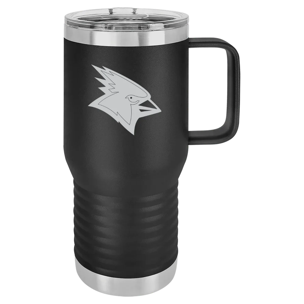 Plattsburgh State University of New York Polar Camel 20 oz. Travel Mug with Slider Lid