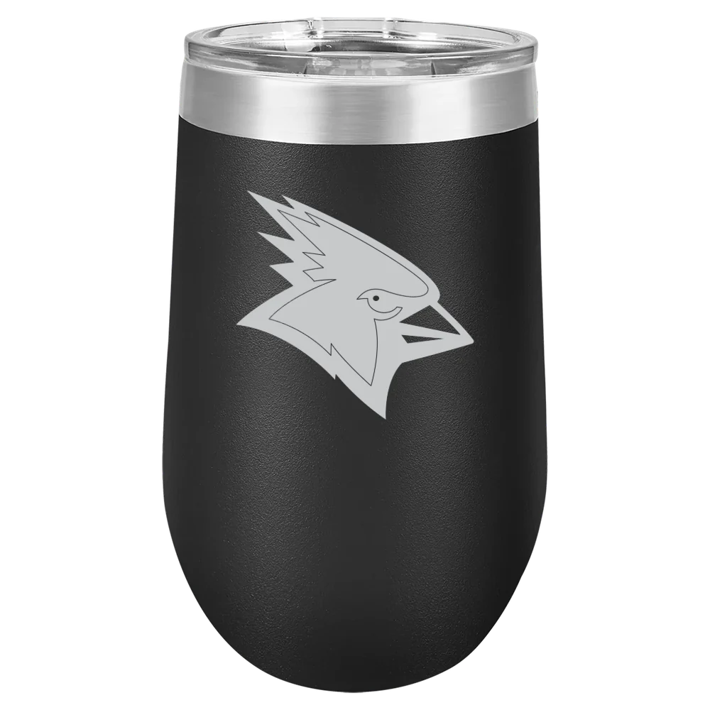 Plattsburgh State University of New York Polar Camel 16 oz. Stemless Wine Tumbler