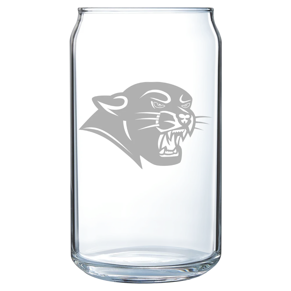 Plymouth State University Polar Camel 16 oz. Can Glass