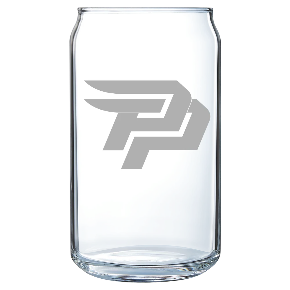 Pomona-Pitzer Colleges Polar Camel 16 oz. Can Glass