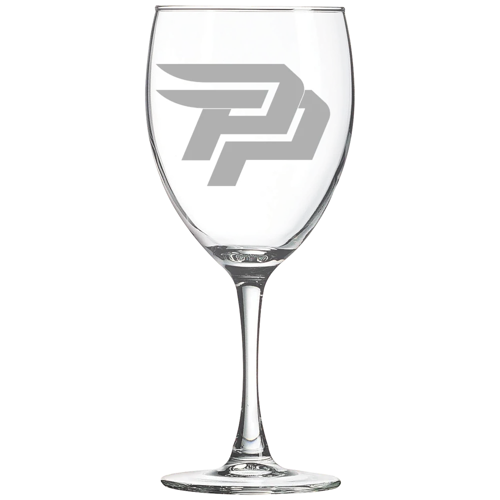 Pomona-Pitzer Colleges Polar Camel 10 1/2 oz. Wine Glass