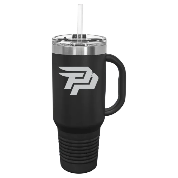 Pomona-Pitzer Colleges Polar Camel 40 oz. Travel Mug with Snap Lid & Straw