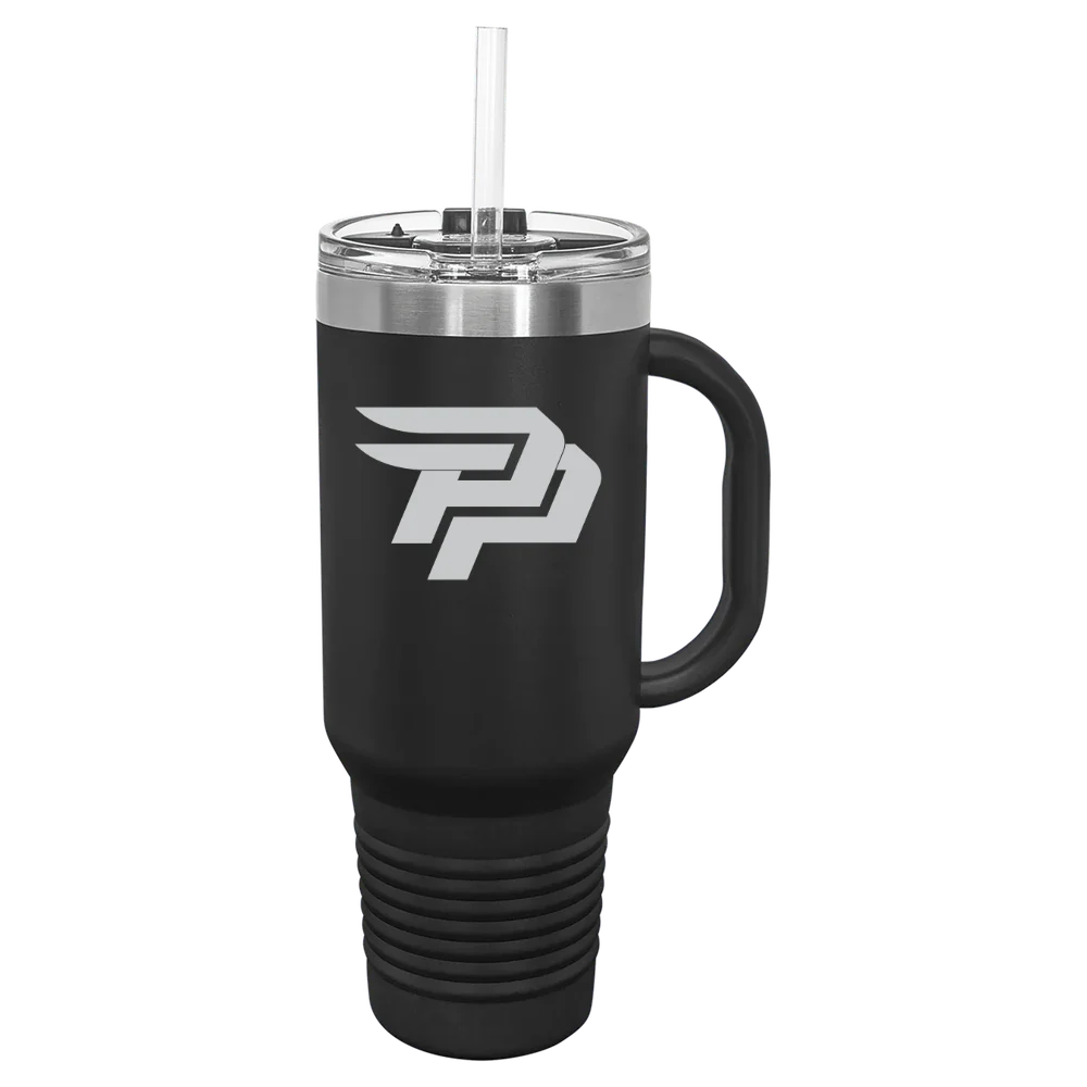 Pomona-Pitzer Colleges Polar Camel 40 oz. Travel Mug with Snap Lid & Straw