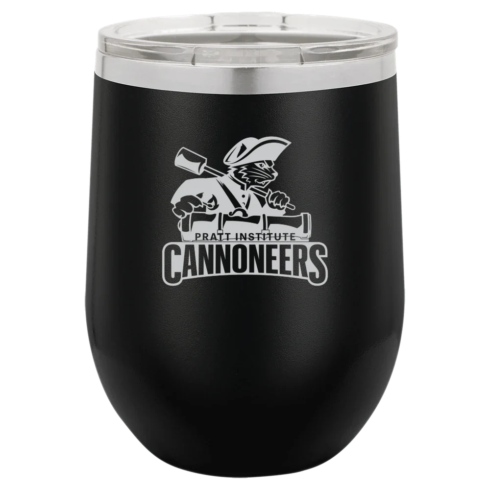 Pratt Institute Polar Camel 12 oz. Stemless Wine Tumbler