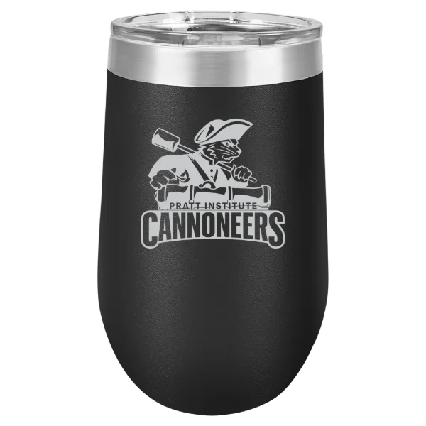 Pratt Institute Polar Camel 16 oz. Stemless Wine Tumbler