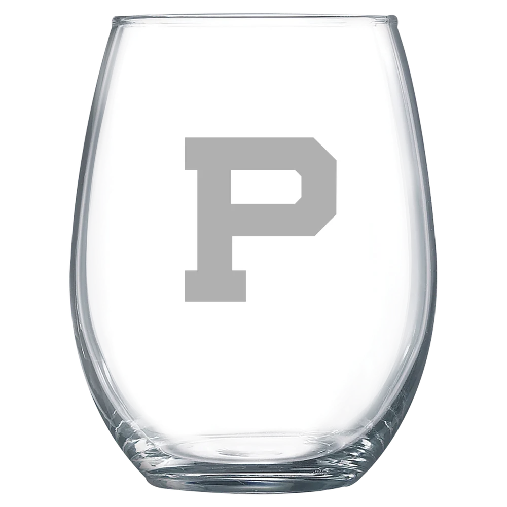 Principia College Polar Camel 15 oz. Stemless Wine Glass