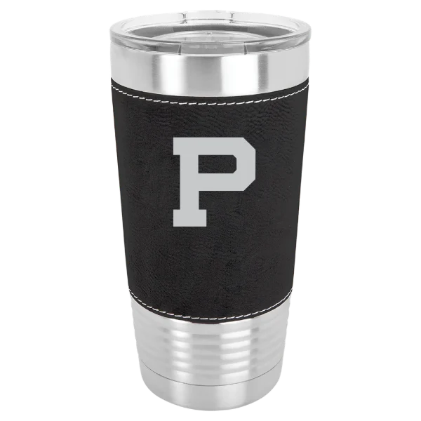 Principia College Polar Camel 20 oz. Leatherette Grip Tumbler with Standard Lid
