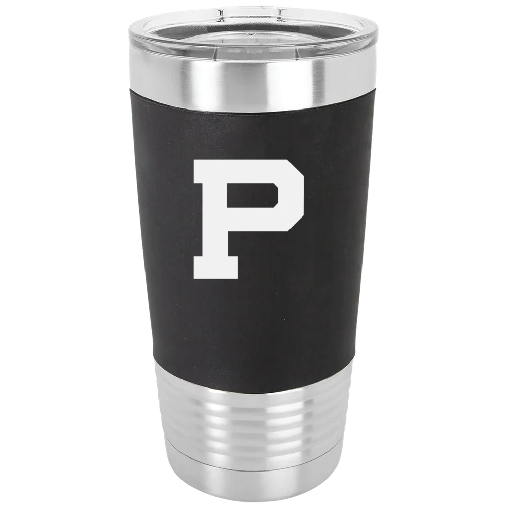 Principia College Polar Camel 20 oz. Silicone Grip Tumbler with Standard Lid