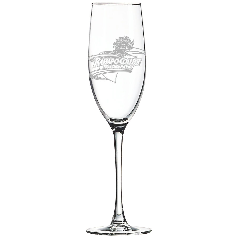 Ramapo College Polar Camel 8 oz. Champagne Flute
