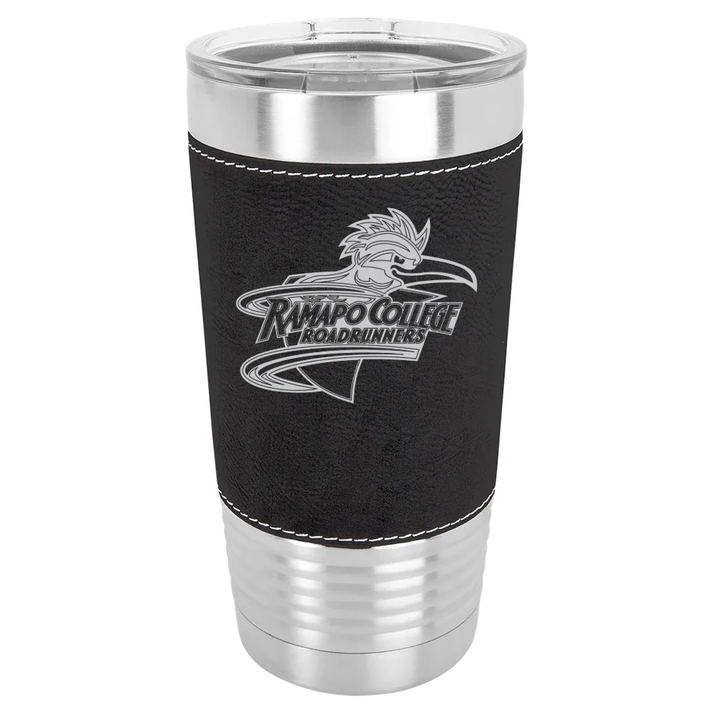 Ramapo College Polar Camel 20 oz. Leatherette Grip Tumbler with Standard Lid