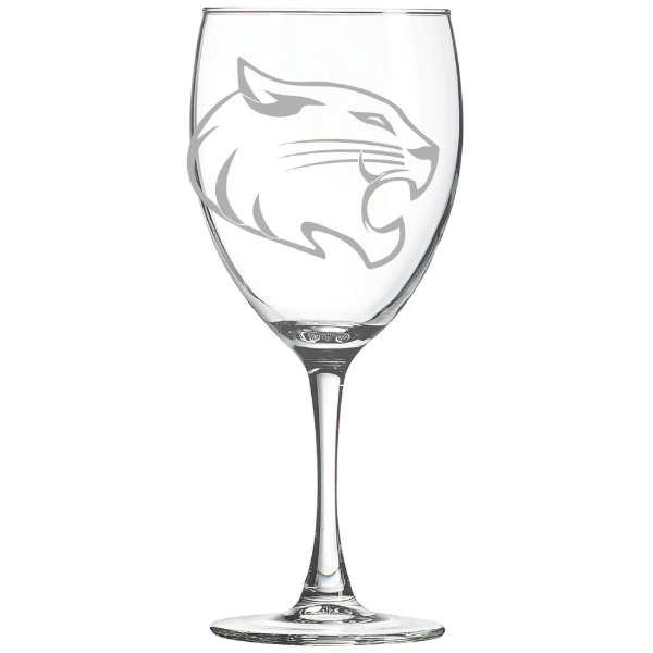 Randolph College Polar Camel 10 1/2 oz. Wine Glass