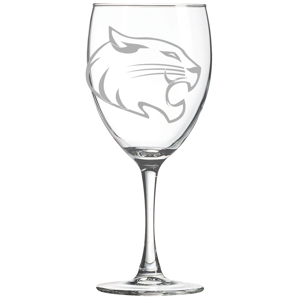 Randolph College Polar Camel 10 1/2 oz. Wine Glass