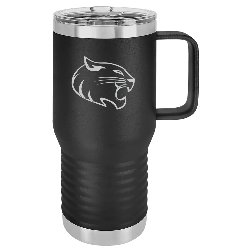Randolph College Polar Camel 20 oz. Travel Mug with Slider Lid