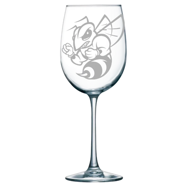 Randolph-Macon College Polar Camel 19 oz. Wine Glass