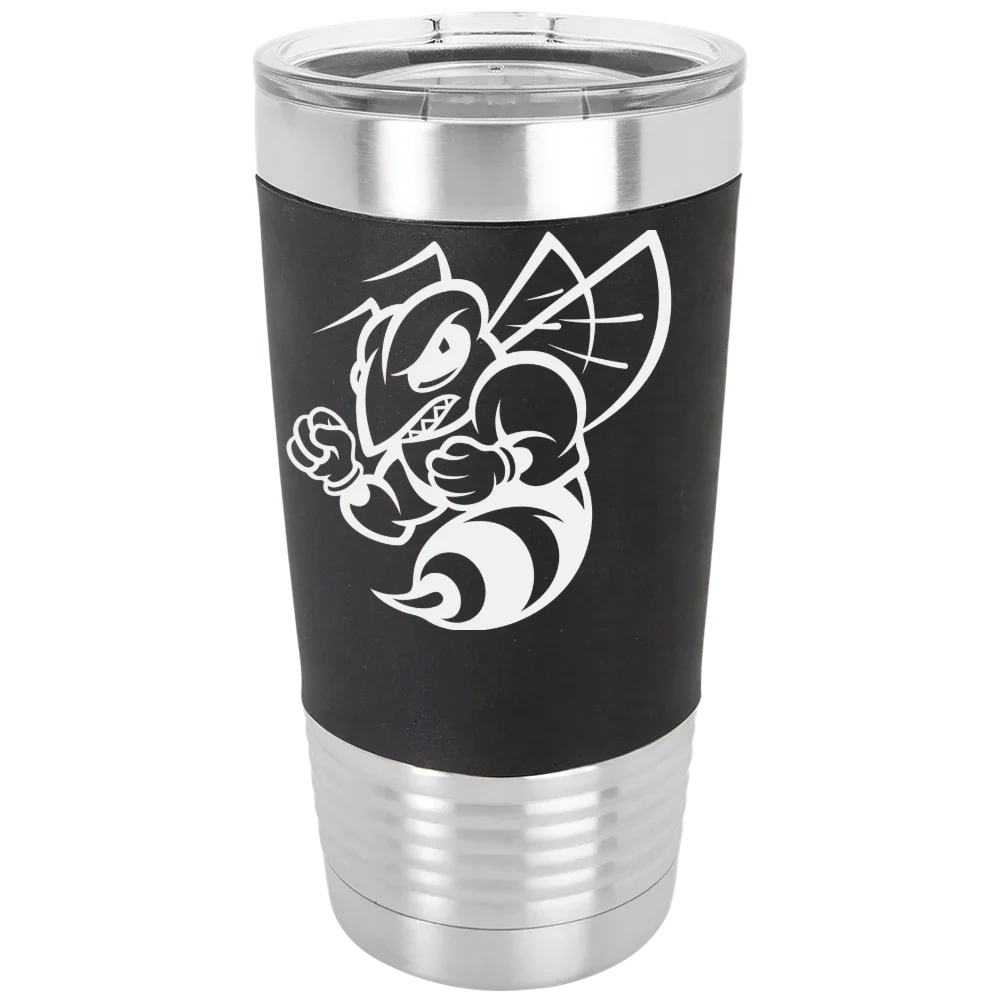 Randolph-Macon College Polar Camel 20 oz. Silicone Grip Tumbler with Standard Lid