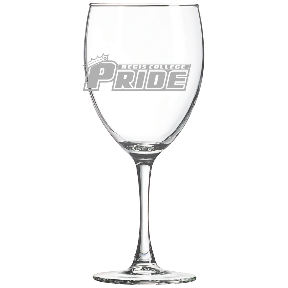 Regis College (Massachusetts) Polar Camel 10 1/2 oz. Wine Glass