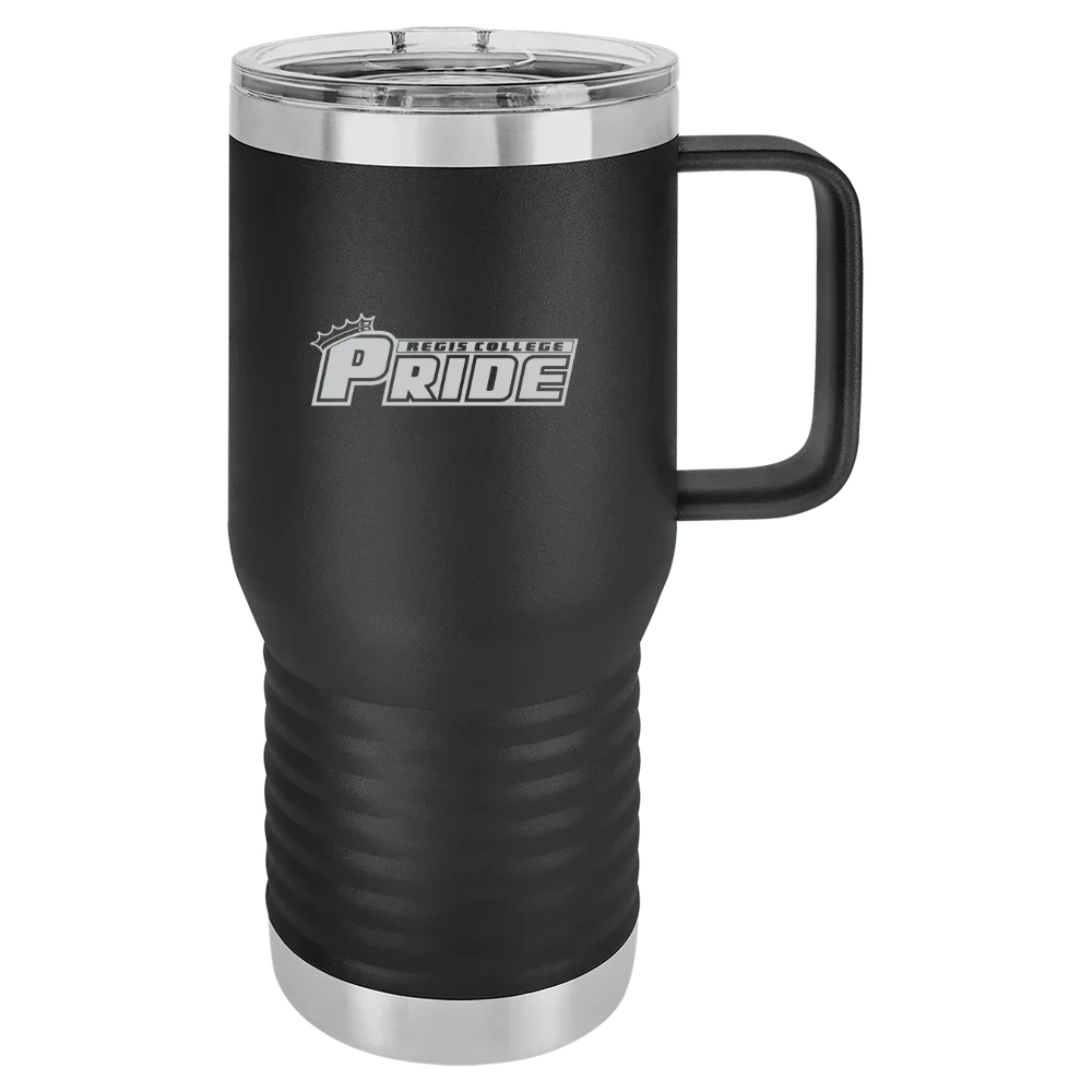 Regis College (Massachusetts) Polar Camel 20 oz. Travel Mug with Slider Lid