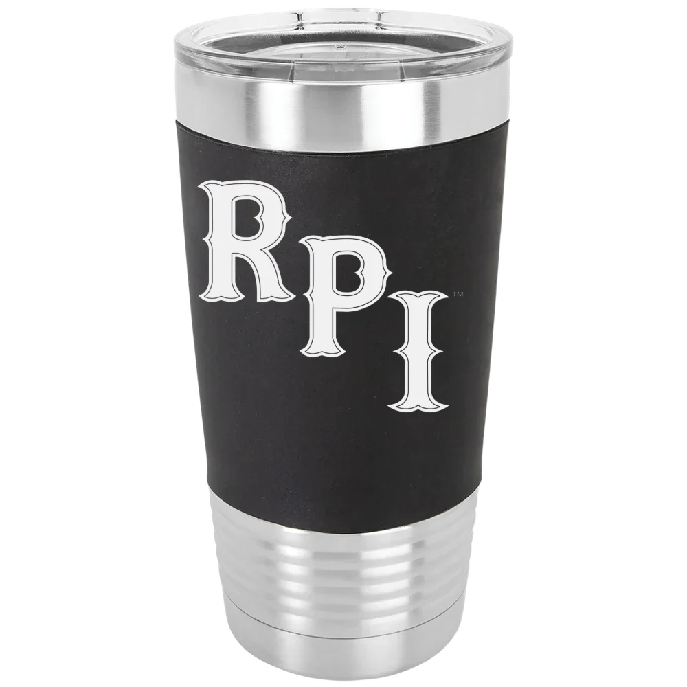 Rensselaer Polytechnic Institute Polar Camel 20 oz. Silicone Grip Tumbler with Standard Lid