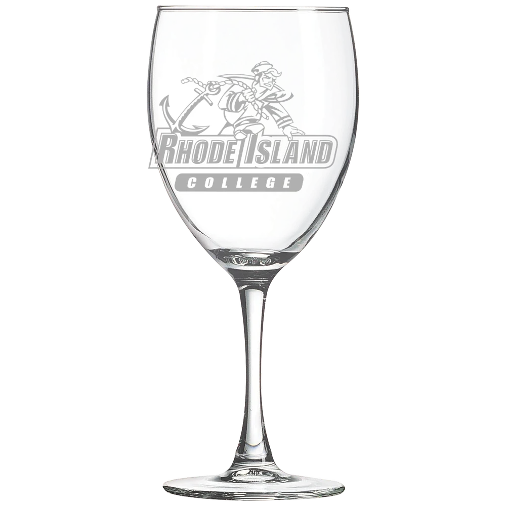 Rhode Island College Polar Camel 10 1/2 oz. Wine Glass